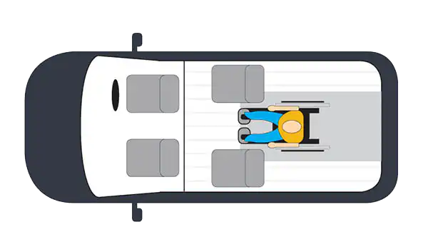 Small WAV 2 Rear Seats