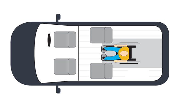 Small WAV 2 Rear Seats