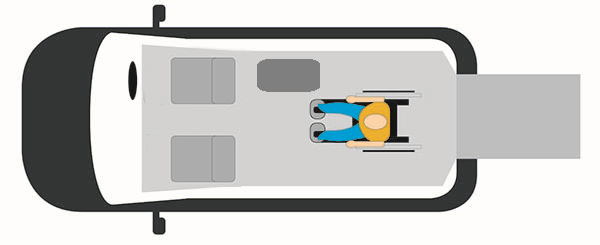 Seating Plan F21 RR R Wheelchair